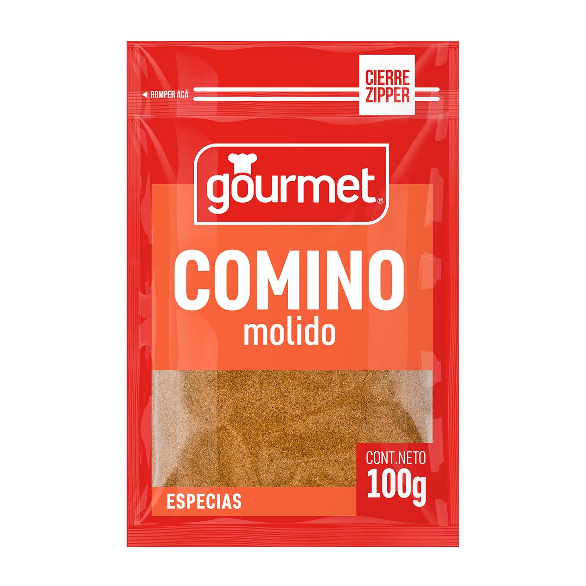 Condimentos Comino Molido Bolsa 100 g Gourmet