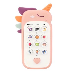 Bothyi - Juguetes Musicales De Unicornio Para Bebés Con Luces Musicales Para Niños Pequeños De 6 Meses En Adelante Para Niños Y Niñas, Color Rojo