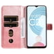 thumbnail image 2 of Funda Billetera para Realme C21 con Porta Tarjetas y Soporte Ajustable Rosa, 2 of 6
