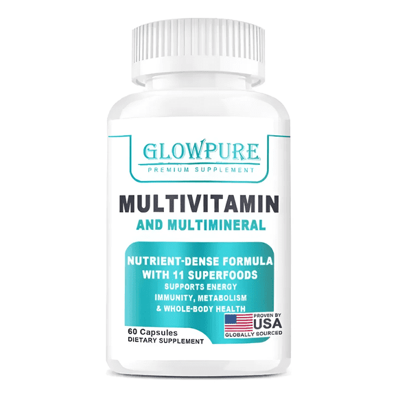 Glowpure Multivitaminico y Multimineral Especial para Mujeres 60 caps