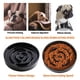 thumbnail image 4 of Comedero lento de cerámica Dog Bowl Addogyy con soporte de madera, color negro, 4 of 7