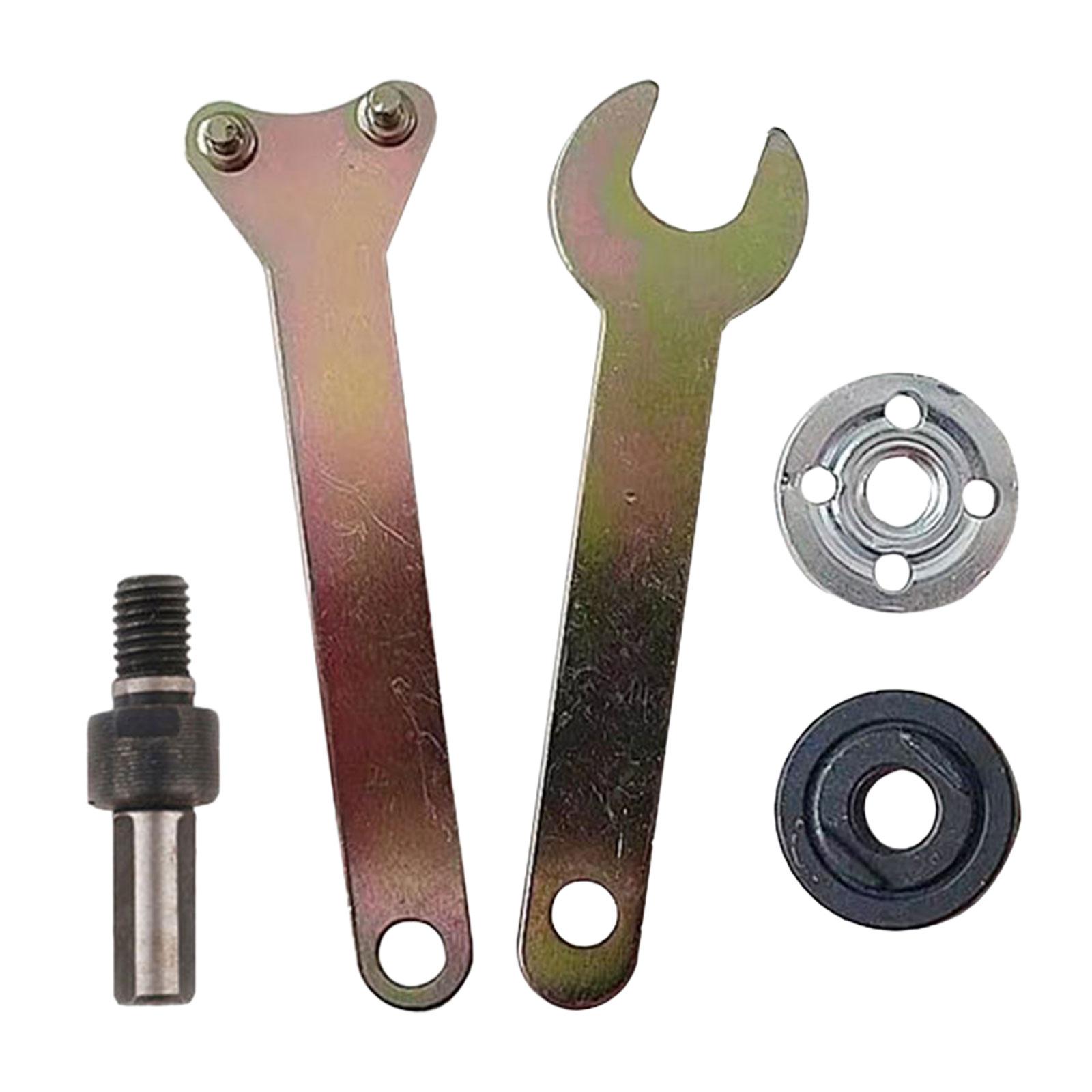 Magideal - Adaptador De Amoladora De Taladro Eléctrico, Juego De Amoladora De Conversión, Accesorios De Metal, Amoladora De Corte, Herramientas E Estilo B