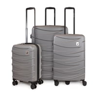 Nautica - Set 3 Maletas Mónaco S+M+L Gris