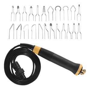 Bothyi - Kit De Bolígrafo Para Quemar, 21 Puntas De Alambre, Portátil, Para Suministros De Cuero, Manualidades De Bricolaje