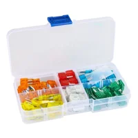 Genérico - Caja 120 Fusibles 5 A 30 Amperes Automotriz