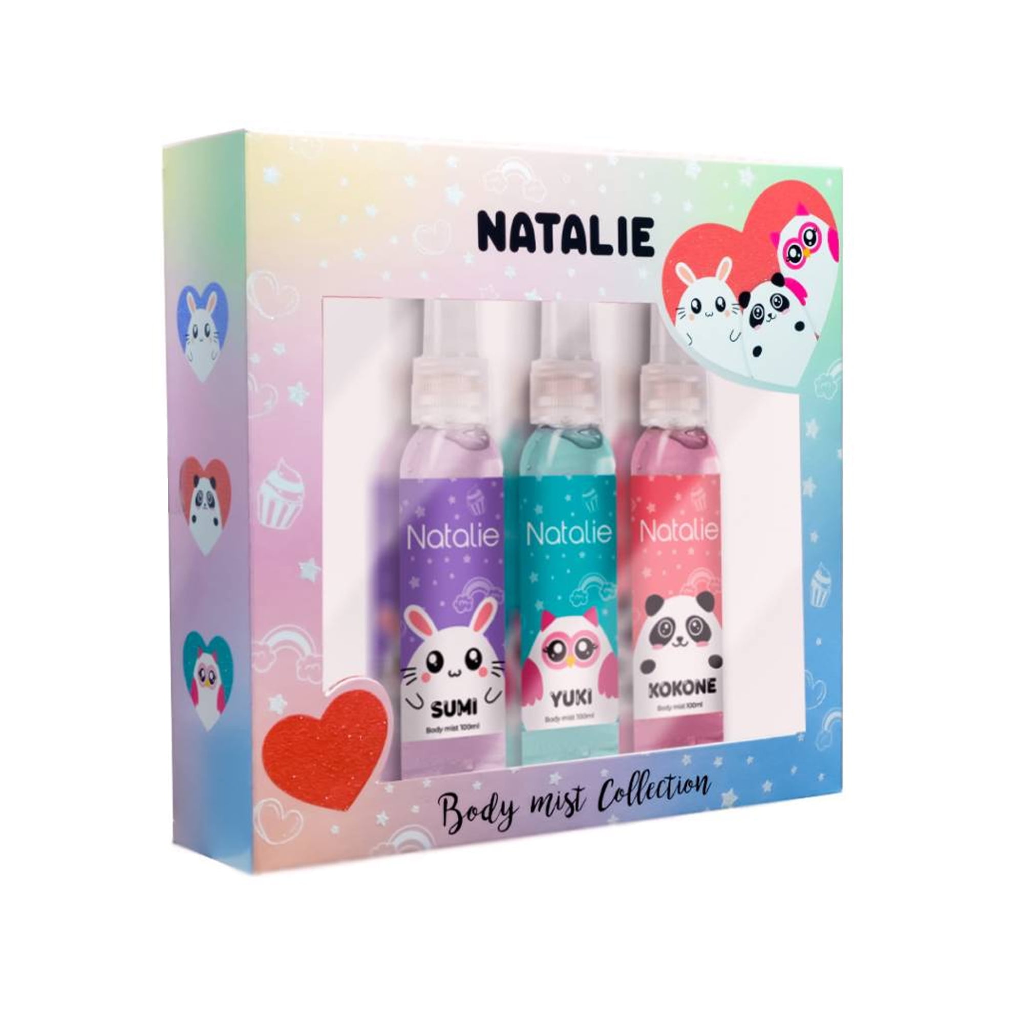 Set Natalie Kawaii Body Mist Collection 100ml