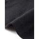 thumbnail image 5 of INSPIRE CHIC Camisetas casuales de verano para mujer con cuello cuadrado y mangas cortas con volantes L Negro, 5 of 6
