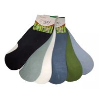 O´Mas - Calcetín Tobillera De Algodón Con Fibra De Bambú Para Hombre - Docena