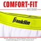 thumbnail image 4 of Pantalones cortos sin cordones Franklin Sports Standard para jóvenes blancos, talla L, 4 of 6