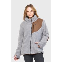 Chaqueta Chiporro Lumber Gris Plata Mujer Falcone