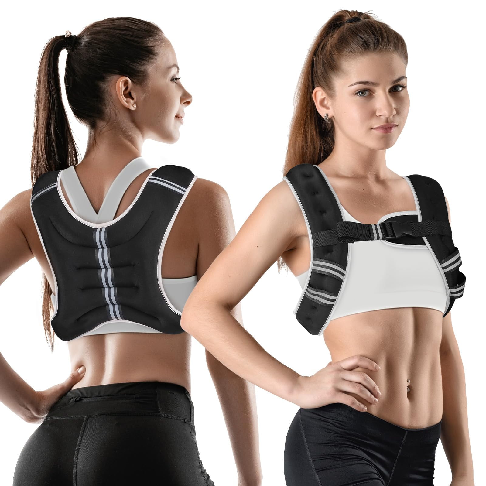 Chaleco Pesado Win4all Para Hombre Y Mujer 5,4 Kg/7,3 Kg/10,9 Kg/14,5 Kg/18,1 Kg