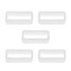 thumbnail image 1 of 5PCS anillo de correa de goma anillo de goma accesorios de reloj 22mm blanco, 1 of 5