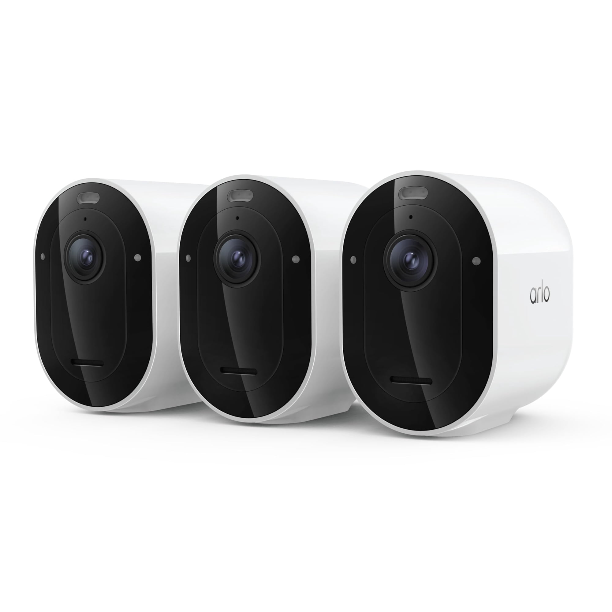 Cámara De Seguridad Exterior Inalámbrica Arlo Pro 2k Hdr, Paquete De 3