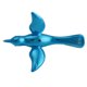 thumbnail image 4 of Surtido colgante de pared colibrí pájaros estatuilla decoración ornamento azul claro, 4 of 5