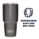 thumbnail image 4 of Vaso YETI Rambler, 887 ml, colores retirados, acero inoxidable, 4 of 6