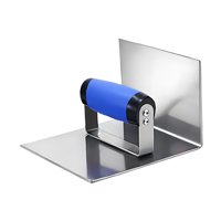 Ioensy - Llana De Acero Inoxidable Para Esquinas De Albañilería En La Construcción De Ángulos, Bordes De Escaleras Y Esquinas Interiores.