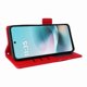 thumbnail image 3 of Funda Cartera para Motolora Moto G57 Power Tapa Flip con Ranuras y Soporte Rojo, 3 of 5