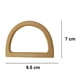 thumbnail image 5 of 4 asas de madera de repuesto para bolso, en forma de D, para bolso de playa hecho a mano, bolso de paja o bolso de mano., 5 of 8
