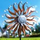 thumbnail image 1 of Molino de Viento de Metal Grande LimeHill para Exterior 61x213 cm, 1 of 7
