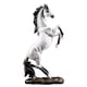 thumbnail image 3 of Estatuilla De Caballos Escultura De Escritorio Detallada Estante De Barra Adornos Modernos Regalo Blanco, 3 of 3