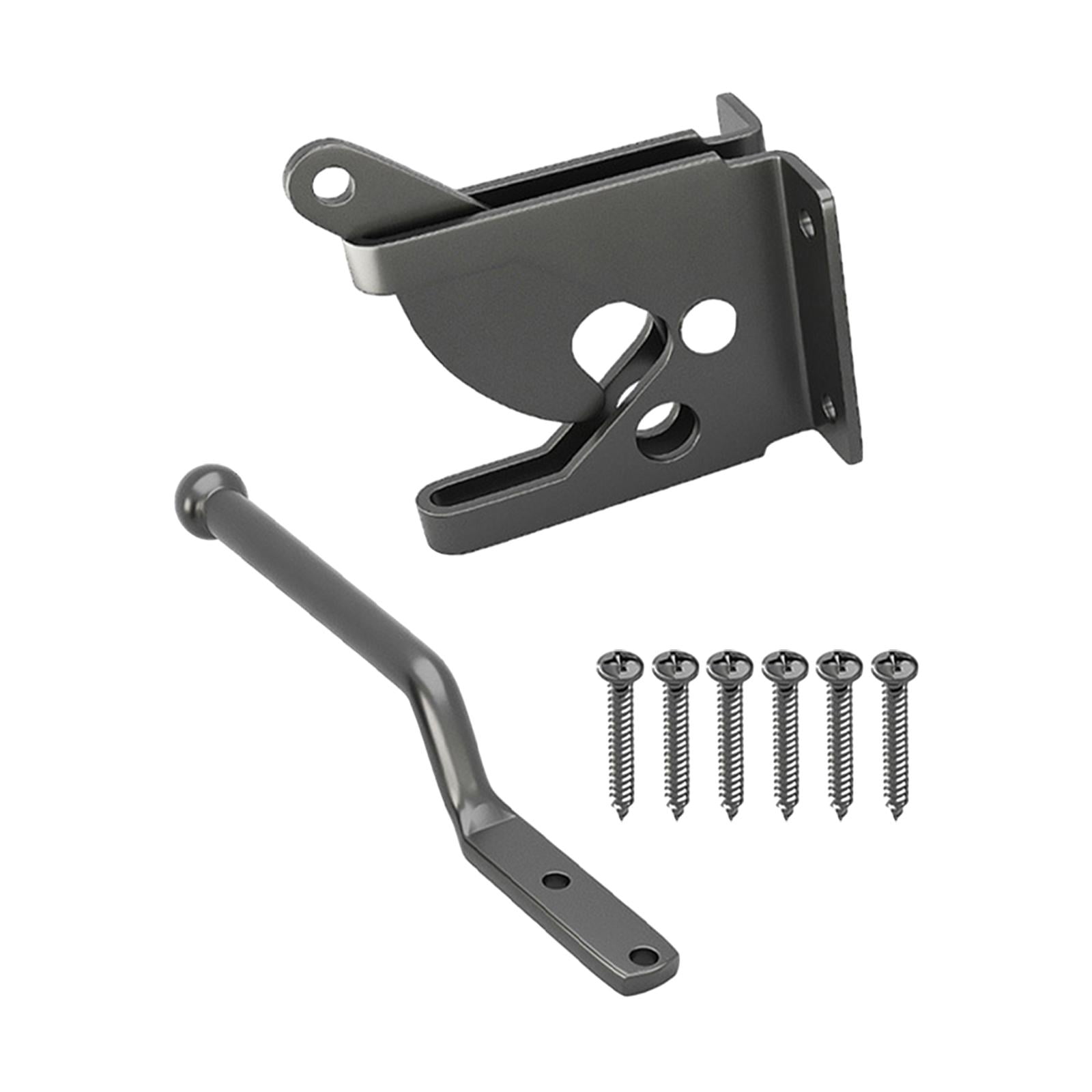 Magideal - Pestillo De Bisagra Para Puerta De Valla, Pestillo De Puerta Autoblocante, Fácil De Instalar, Patios, Puertas De Madera, Herrajes Para Jardín, , Largo