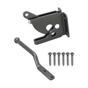 Magideal - Pestillo De Bisagra Para Puerta De Valla, Pestillo De Puerta Autoblocante, Fácil De Instalar, Patios, Puertas De Madera, Herrajes Para Jardín, , Largo