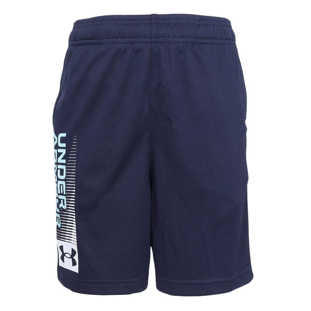 Pantalones Cortos Under Armour Tech Wordmark Midnight Navy Para Niños, Talla S