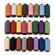 thumbnail image 2 of Juego De Hilos De Coser De Poliéster, 1 Paquete/24 Colores, Para Máquina Manual, 500 Yardas, 2 of 5