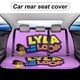 thumbnail image 5 of Lyla en el Bucle-theme Car Rear Seat Covers Back Elastic Flexible Car Seat Covers Decorative Fits Most Cars 120x59x76cm, 5 of 6
