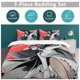 thumbnail image 5 of Ulti Bed Duvet Cover Funny Anime Cartoon Bedding Sets Lightweight 3 Piece Comforter Sets, 5 of 5