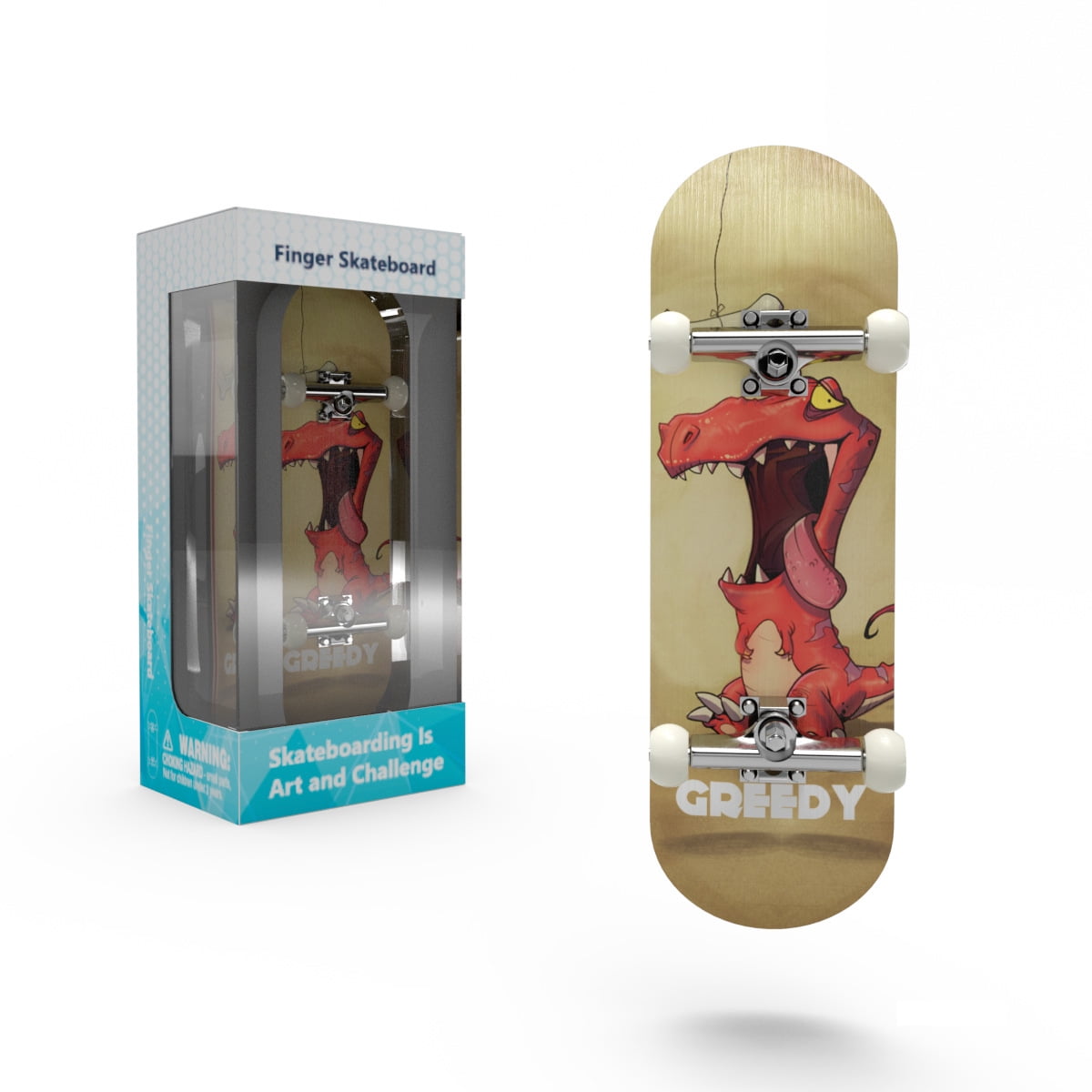 Genérico - Skateboard De Dedo Profesional, Mini Patineta De Dedo, Juguetes De Fingerboard Con Calcomanías