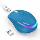 thumbnail image 1 of Ratón Inalámbrico TECKNET Recargable 6 DPI RGB Azul, 1 of 7