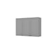 thumbnail image 1 of Mueble Aéreo 3 Puertas Línea Americana Gris Home Mobili, 1 of 3