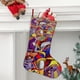 thumbnail image 2 of El Asombroso Circo Digital Tema: Calcetines de Navidad, fino lino blanco para colgar en escaleras y chimenea, decoración navideña para el hogar, regalo de Navidad. 45cm × 32cm, 2 of 5