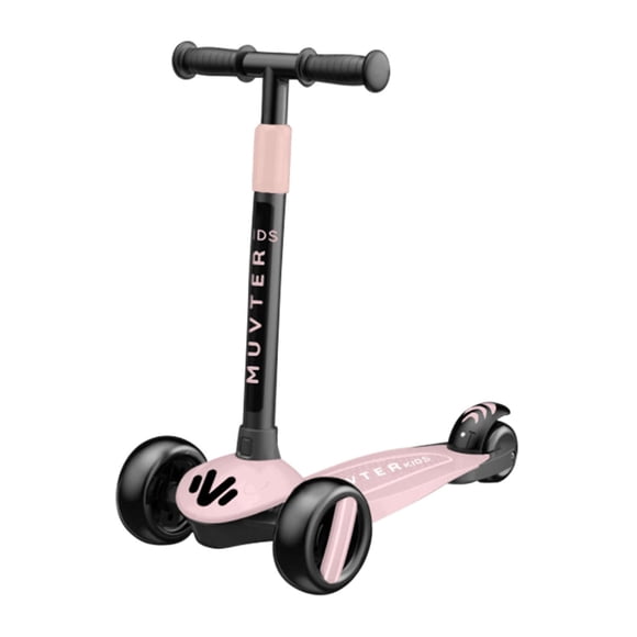 Scooter para Niños Muvter Kids con luz LED rosa