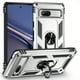 thumbnail image 1 of Military-Grade Protection for Your Google Pixel 7A: Heavy Duty Armor Case with Magnetic Ring Stand Phone Cover (Black), 1 of 3