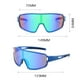 thumbnail image 5 of Gafas de sol deportivas para niños y niñas, ligeras, con protección UV400 y montura deportiva., 5 of 6