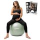 thumbnail image 1 of Pelota de parto BABYGO de 65 cm, set de ejercicios de yoga para embarazo, 1 of 9