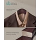 thumbnail image 3 of Juego de 10 perchas de madera para trajes SONGMICS, extra anchas, color caoba, 3 of 7