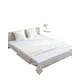 thumbnail image 2 of Piecera Mas Dos Fundas De Cojin Modelo Lineal King Blanco, 2 of 3