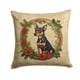 thumbnail image 1 of Cojín Miniature Pinscher Christmas, 1 of 5