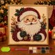 thumbnail image 1 of Kit de Pintura de Diamantes con Perlas MioSeteoor 20x20 cm Santa-1, 1 of 7
