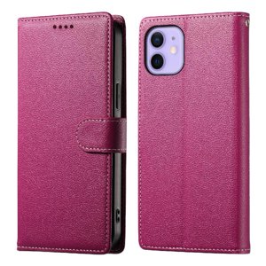 Foxdock - Funda Para Iphone 12– Cuero Premium, 3 Ranuras Para Tarjetas, Protección Contra Impactos