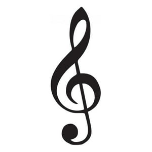 Rienda Libre Graphics - Decomural Treble Clef Musical Notes Pack Ws-33313
