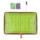 thumbnail image 5 of Kit De Tablero De Entrenamiento De Estrategia Táctica De Fútbol Magnético De Cuero Artificial, 5 of 5