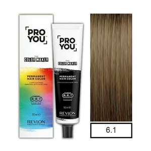 Revlon - Tintura 6.1 Pro You Rubio Oscuro Ceniza 90Ml Mas Oxidante