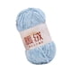 thumbnail image 3 of Hilo De Chenilla Para Crochet, Hilo De Terciopelo Suave Para Crochet, Manta Tejida A Mano, Color Azul Claro, 3 of 5