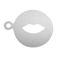 Magideal - Plantilla De Artes De Café, Plantilla De Decoración De Café, Plantilla De Pastel, Plantilla De Arte De Espuma Latte Para Tarta, Decoración Artesanal D Labios