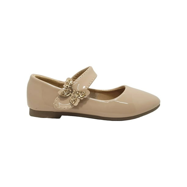 BALLERINAS HUALUNAOTE NIÑAS BEIGE | HLT-285B - Talla 28