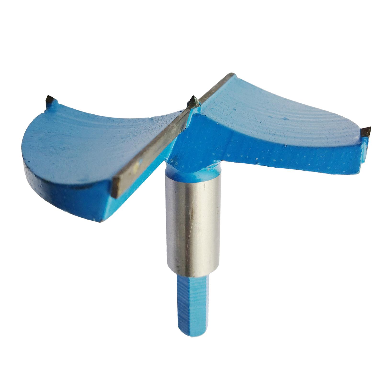 Ioensy - Brocas De 100 Mm Para Madera, Abridor De Taladro, Vástago Hexagonal, Repuesto Azul